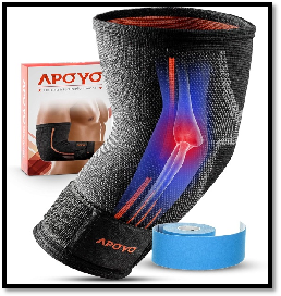 APOYO ELBOW BRACE COMPRESSION SUPPORT SLEEVE 