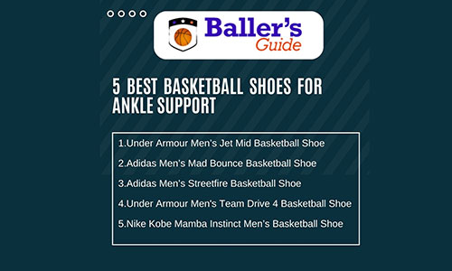 5 basketball shoes for ankle support