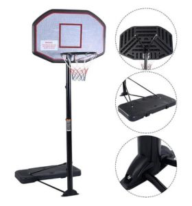 SPALDING PRO SLAM PORTABLE NBA BACKBOARD BASKETBALL SYSTEM