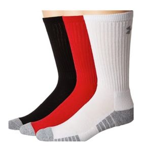 UNDER ARMOUR MEN’S HEATGEAR TECH CREW SOCKS